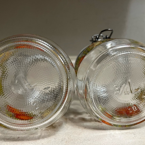 Vintage glass canister set. Brand new seals. - Picture 5 of 5
